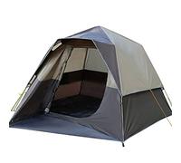 6 Person Tent-Quick and Easy Camping Tent, Professional Waterproof and Windproof Fabric, 3 Sides Ventilation Mesh Sn Ventilation Net, Double Layer, Lightweight and Carrying Bag