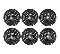 6 Piece Food Stoppers, Kitchen Sink Strainer, Drain Strainer with Fine Mesh, Waste Cooking Food Accessory, Home Scraps for Details, Peels Debris Sink Kitchen Drain Clog Stainless Steel Basket