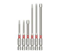 6-Piece Hex Shank Screwdriver Bit Set Strong Magnetic Hexagonal Handle Screwdriver Set Quick Change Shank Bit for Carpentry Woodworking Projects