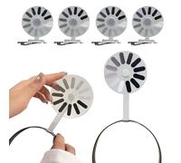6 Pieces Loading Creative Headband/Hairpin, Fun & Loading Rotating Hairpin