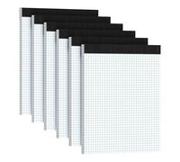 6 Piezas A 4 Blocs De Notas Rasgables Cuaderno Ingeniería Cuadriculado Bloc Bloc Para La Escuela Oficina Blocs Gráfico Rasgable Escritura Pequeña