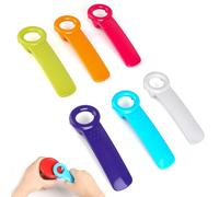 6 Piezas Abre Botes, Abrelatas Manual, Abs Abre Botes Tarros, Antideslizante Abridor De Tarros, Abridor De Latas Para Personas Mayores, NiñOs, Mujeres, Manos DéBiles