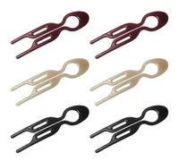 6 Piezas Accesorios Para El Cabello Para Mujer, Accesorios Para El Cabello Sencillos Y De Moda, Accesorios Para El Cabello Elees Para Mujer, Herramientas Para Peinar El Cabello, Viajes Y Bodas.