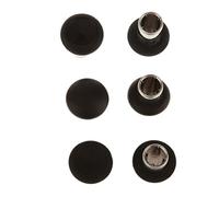 6 Piezas Accesorios para Xbox One Elite Gamepad Controlador Botón Tapa Cubierta de Palillo del Pulgar Negro