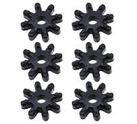 6 Piezas Acoplamientos de Dirección de Plástico Resistente, Acoplador Flexible de la Dirección Columna 56315-2K000FFF, Acopladores de Repuesto para Columna Coche Compatibles con Hyundai y para Kia.