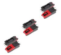 6 Piezas aguja de registro gramofono tocadiscos gramófono turntable record player vinyl lápiz universal aguja de la aguja lápiz óptico reemplazo de la aguja lápiz giratorio AbS Vaguelly