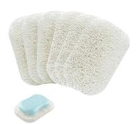 6 Piezas Almohadilla para Plato de jabón Antideslizante, PVC jabón Antideslizante, Levantador de Jabón, Creativa de PVC Jabonera de Secado, Almohadillas para Jaboneras para Baño, Cocina, Aseo