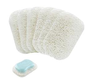 6 Piezas Almohadilla para Plato de jabón Antideslizante, PVC jabón Antideslizante, Levantador de Jabón, Creativa de PVC Jabonera de Secado, Almohadillas para Jaboneras para Baño, Cocina, Aseo