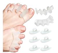 6 Piezas Almohadillas para Dedos en Martillo +4 Separadores de dedos de gel