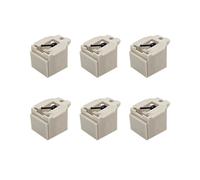 6 Piezas AT3600L Diamond Record Player Agujas Stylus de Repuesto para AT-LP60/PL300 Tocadiscos de Vinilo