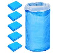 6 piezas Bolsa Protectora Reutilizable Azul 140x75x0,2cm | Material Plástico y Algodón Satinado, Protección contra Lluvia, Uso en Invernaderos y Almacenamiento