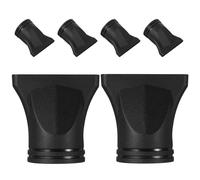 6 Piezas Boquilla Plana Concentrador Diseño Punta Ancha | Flujo de Aire Concentrado para Secciones de Cabello, Fácil Limpieza, Uso Profesional Casa