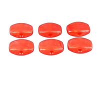 6 Piezas Botones de Clavija de Afinacin de Guitarra Botones de Clavija de Afinacin de Afinador, Tapas de Afinador de Plstico Duradero de Cabezal de