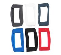 6 Piezas Caja De La Pulsera Reemplazo Cubrir Rastreador De Ejercicios a Prueba De Agua Protector Reloj De Fitness Caso Banda Material De Silicona Ecológico y