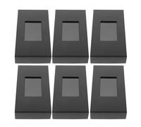 6 Piezas Caja Expositora de Pajaritas con Ventana Transparente | Cartón Rígido con Tapa Superior E Inferior, Borde Reforzado, para Presentación y Almacenamiento