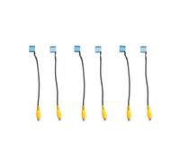 6 Piezas CáMara de VisióN Trasera de Coche RCA Video CáMara de Marcha AtráS Cable de ConversióN para -MIB RCD330 RCD330G