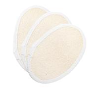 6 Piezas Cepillo De Esponja Vegetal Natural Cuerpo Almohadillas De Esponja De Lufa De Lavado Exfoliación Con Cepillo Seco o De Espalda Tómate Un Baño