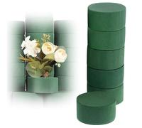 6 piezas Cilindro de Espuma Floral Floral, Bloque De Espuma Floral, Masilla Floral - Composiciones Florales Cónicas - Esponja Floral para Artesanía, Boda