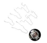 6 Piezas Clips De Resorte De Retención De Bombilla 5ZHSFULLKIT - Acero Duradero, Compatibles con H1/H3/H4/H7 - para Faros Delanteros y Luz de Cruce en una Gran variedad de Vehículos, Sujeción Segura y