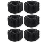 6 Piezas Clips para Pantalones de Ciclismo, Elástico Pinzas Pantalones Bicicleta, Sujeta Pantalones Bicicleta Velcro, Banda Pantalón Bicicleta para la Pierna de los Pantalones