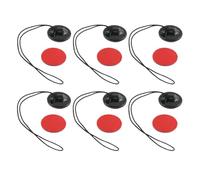 6 Piezas Correa de Seguridad Hebilla y Bloqueo | Cuerda Ajustable Negra, PC, Nylon y ABS, para Casco, Snorkel y Deportes Acuáticos
