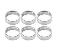 6 piezas de aleación de aluminio dardos ahorro de vuelo dardos alas protector de cola para acero suave escape entretenimiento juguetes Savers Protectors
