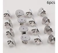 6 piezas de aretes y tapones para aretes de moda, aretes anticaídas y tapones antideslizantes, adiciones de joyería