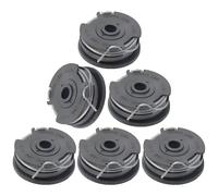 6 Piezas de Bobina, compatibles con Bosch ART 24, 27, 30 y ART 30-36, repuestos para bobinas de recambio para cortacésped, 6 metros de longitud y diámetro de 1,65 mm.
