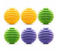 6 Piezas de Bolas de Secadora Reutilizables, bolas para secadora de ropa, bolas antiestáticas para lavar ropa, suavizan las telas, evitan enredos, mejora la limpieza, Bolas de lavado reducen arrugas y