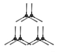 6 piezas de cepillo lateral de repuesto para Conga para m10 para imartine BR151 Robot Vacuum - Accesorios de limpieza de bordes de nailon, juego de herramientas de eliminación de polvo de esquina