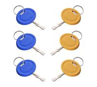 6 piezas de césped para parcela de acceso sin deslustre y plan de poliestireno incluye círculos de código para cortacéspedes de giro Aught Turn Whelp Trainee Access