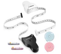 6 piezas de cinta m trica para medir el cuerpo, p rdida de peso, 150 cm/60 pulgadas