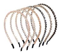 6 Piezas De Cintas Para El Cabello De Cristal, Cintas Para El Cabello Elees, Decoración De Peinados, Accesorios De Vestir, Cintas Para El Cabello De Moda, Accesorios Para El Cabello Para Damas