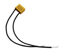 6 Piezas de Condensador de Polipropileno 0,22µF 275V X2 Radial, Condensador LED para luz Residual - Condensadores de Seguridad para Mejorar la Recepción de Radio en Dispositivos Electrónicos