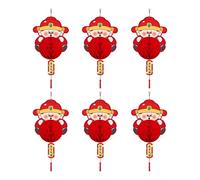 6 Piezas De Dios De Las Lámparas Riqueza Decoración Colgante Colgantes Para 2025 Año Nuevo Festival Ornament Party Suministros Para Amigos Y Familiares