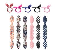 6 Piezas De Dispositivo Para Envolver El Cabello Y 5 Piezas De Cuerda Para El Cabello, Ayudas Para El Peinado, Lindos Accesorios Para El Cabello, Accesorios Para El Cabello Para Mujer