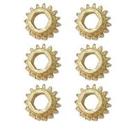 6 piezas de engranajes de afinación de guitarra de hierro de repuesto para instrumentos clásicos, precisión mecánica, clavijas clásicas estables