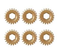 6 piezas de engranajes de afinación de guitarra de hierro de repuesto para instrumentos clásicos, precisión mecánica, afinación estable
