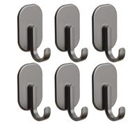 6 Piezas De Ganchos De Succión Magnética, Accesorios Para El Hogar, Colgación Y Fijación De Artículos, Ganchos Simples Y Versátiles Y Ganchos De Almacenamiento De Cocina.