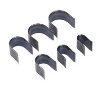 6 piezas de herramienta cortadora de cuero con forma de flecha redonda en el extremo, juego de troqueles de corte y perforación para manualidades DIY con caja de almacenamiento,