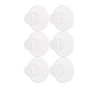 6 piezas de inserción de brida eléctrica para sacaleches de leche de escudo convertidor de brida, pieza de extractor de leche y accesorios de brida de 17 mm insertos de brida