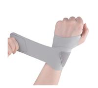 6 Piezas de muñequeras ultradelgadas y Transpirables for Deportes de Fitness, protección contra la presión, esguince de muñeca, Funda de tendón para Deportes Trabajos Gym Dormir(Grey)