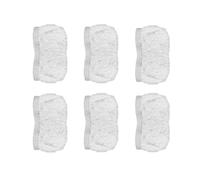6 Piezas De Paño De Fregona For Aspiradora, 100 Almohadillas De Limpieza A Vapor Prácticas, Piezas De Repuesto For Aspiradora Barredora.