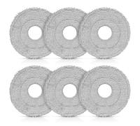 6 piezas de paños de limpieza de repuesto para Dreame L10s Ultra Gen 2 / Gen 3 / L10s Pro Ultra / X40 / X50 Ultra / X50 Master / L40 Ultra AE / L40 Ultra/Mova E30 Ultra / P50 Pro Ultra accesorios para