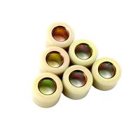 6 piezas de pesas de rodillo 7G 11G 12G 13G 16G Variador compatible con SH125 PCX125 Dylan NES 125CC 150CC 4T 20x15 mm(20x15mm 16g)