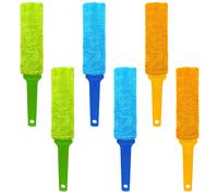6 Piezas De Plumero 38 Cm Limpiador De Polvo De Microfibra Atrapa Polvo