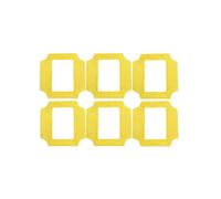 6 piezas de trapeador para robot limpiacristales, paños universales cuadrados para Purerobo W-S3 S4/3S/5.