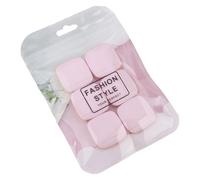 6 piezas Dedo Polvo Esponjas Explicaciones Cosméticas para Mezclar Y Corrector Square Maquillaje Herramienta