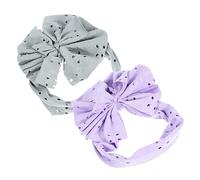 6 Piezas diadema de niñas envolturas para la cabeza de niña diadema para niñas turbante bebe diademas de diademas con lazo para accesorio para el cabello del paño Abaodam