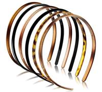 6 Piezas Diadema Mujer, Denti Fasce per Capelli Sottili Cerchietti Fai Da Te, Uomini e Ragazze, Diademas de Plástico